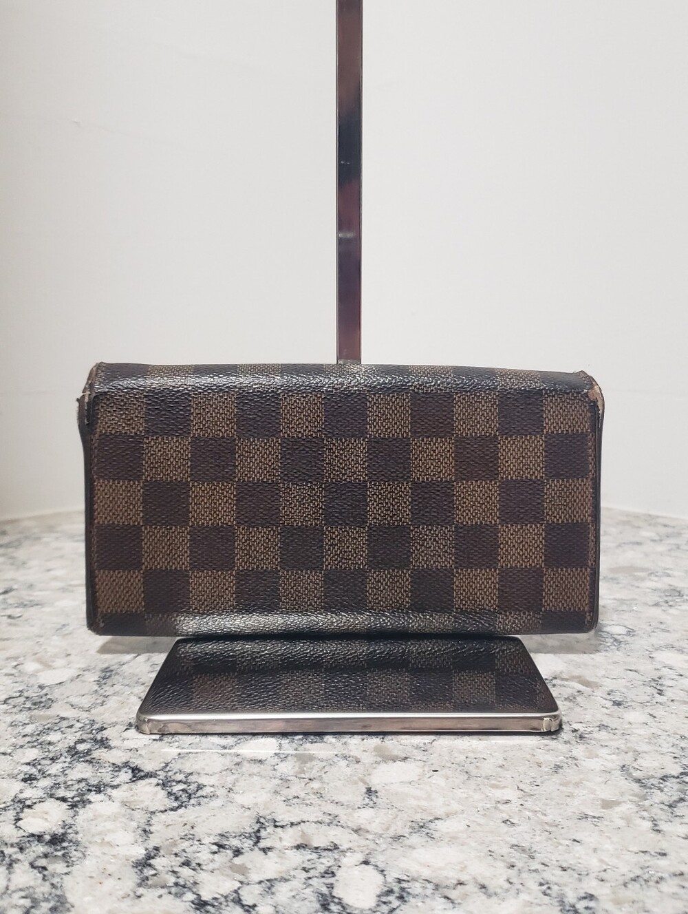 Louis Vuitton Damier Ebene Coated Canvas Long Wallet - Picture 11 of 11